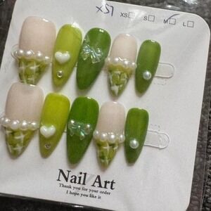 Mint Whimsy‎ Press-On Nail Set